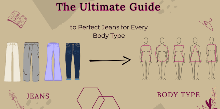 a poster showing bottom wear according to body type