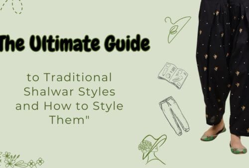 guide to types of shalwar