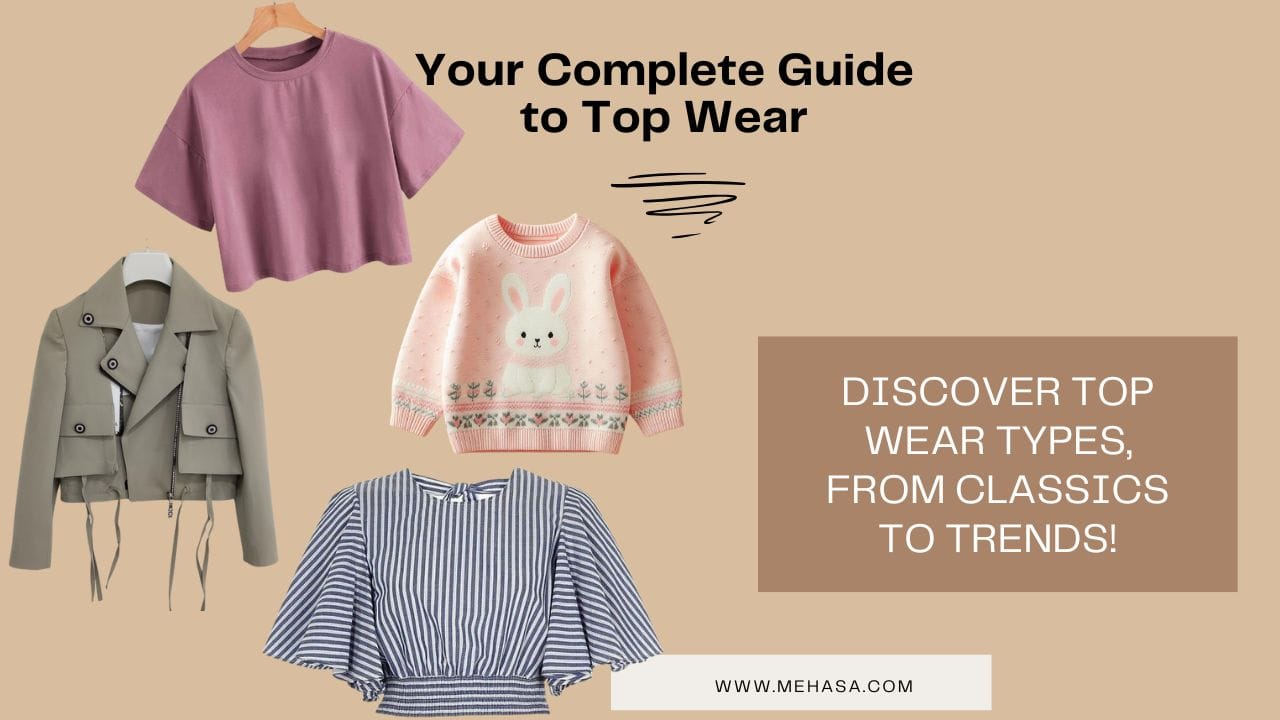 different types of tops