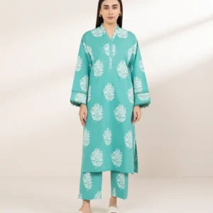 Mehasa Printed Crosshatch Shirt For Women